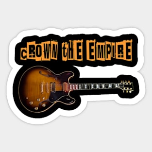 CROWN THE EMPIRE BAND Sticker